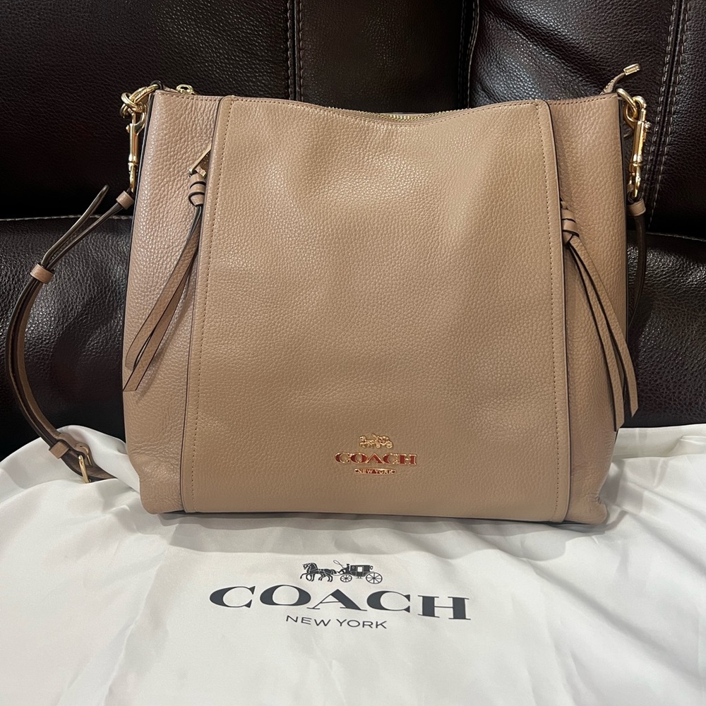 Beautiful Leather Coach Purse